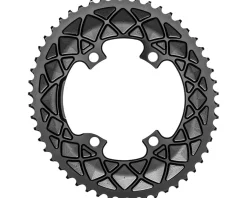 Absolute Black Premium Dura-Ace/Ultegra 9100/8000 Oval Chainrings (Black) (2 x 11 Speed) (Outer) (50T) (110mm Shimano Asym. BCD)