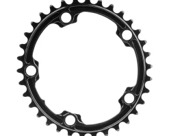 Absolute Black Premium Oval Chainrings (Black) (2 x 10/11 Speed) (110mm BCD) (Inner) (34T)