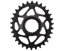 Absolute Black Shimano Direct Mount Oval Chainring (Black) (1 x 12 Speed) (Single) (30T) (3mm Offset)