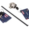 Abus Bordo 6015/90 Folding Lock & E-bike Battery Lock Core (Black) (Bosch)