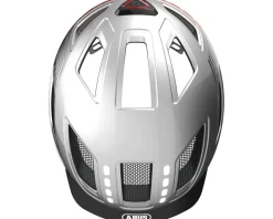 Abus Hyban 2.0 Urban Helmet (Signal Silver) (52-58cm) (M) (w/Rear LED)