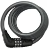 Abus Star 4508 Combination Coiled Cable Lock (Black) (150cm x 8mm)