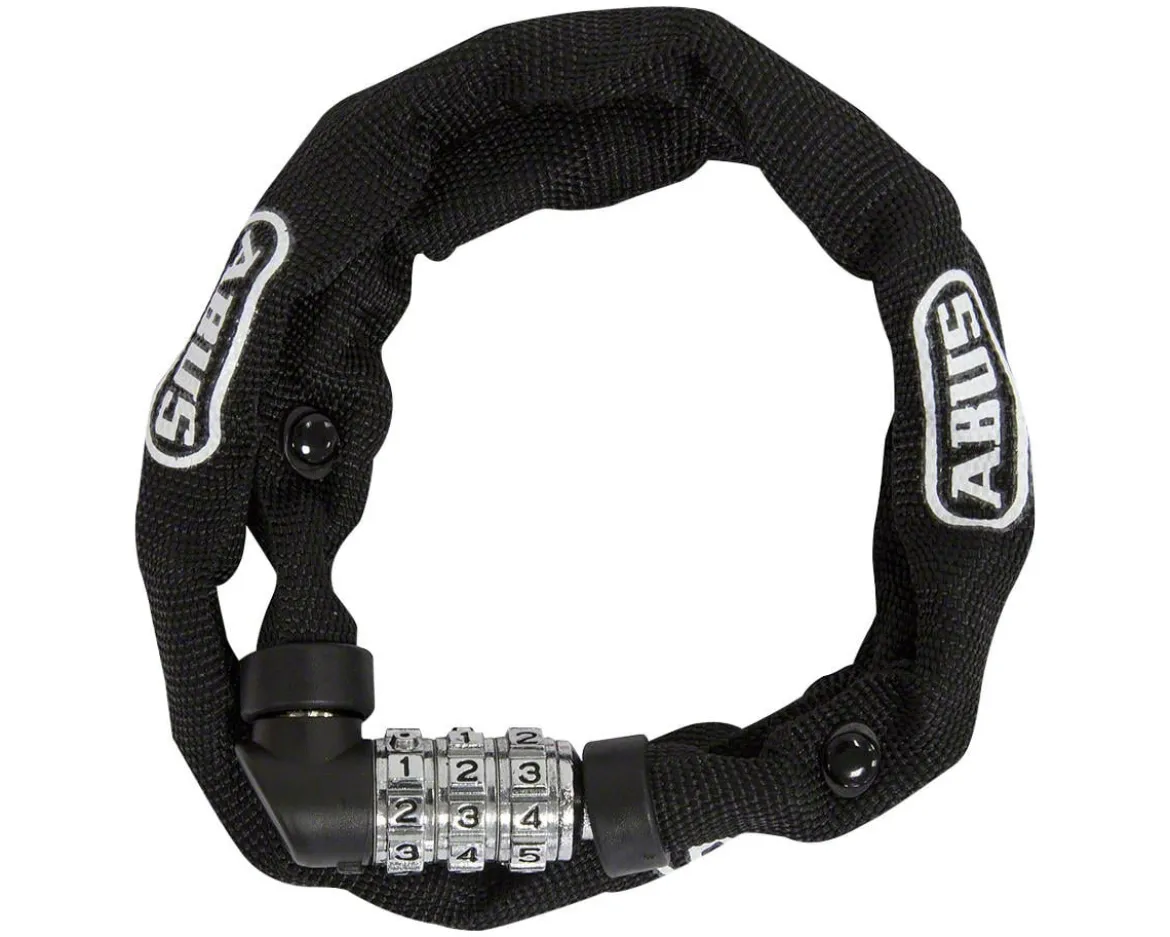 Abus Web Chain Lock 1200Combination (Black) (60cm)