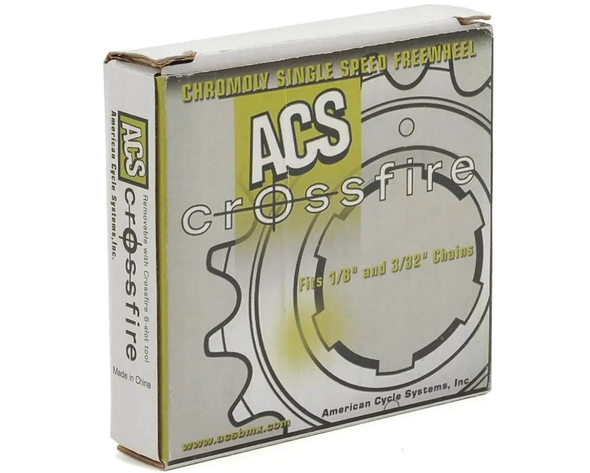 ACS Crossfire Freewheel (Gun Metal) (15T)