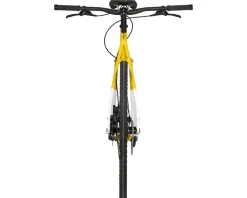 All-City Super Professional Flat Bar Single Speed Bike (Lemon Dab) (43cm)