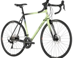 All-City Zig Zag Road Bike (Honeydew Bling) (Shimano 105) (Steel Frame) (46cm)