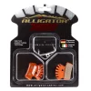 Alligator Turbo Disc Brake Pads (Organic) (w/ Fins) (SRAM Guide, Avid Trail) (1 Pair)
