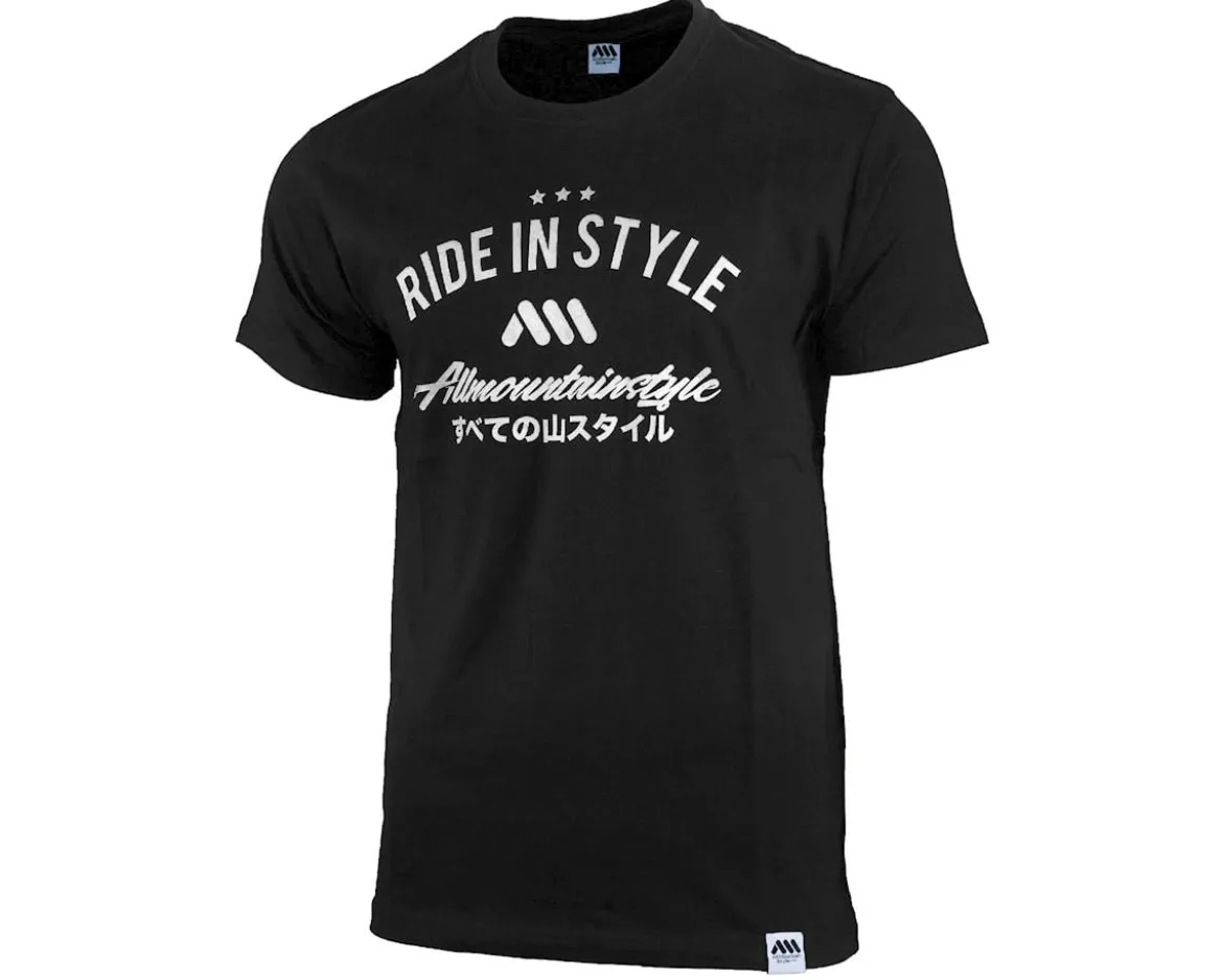 All Mountain Style Nippon Tee (Black) (M)