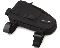Almsthre Reverse Top Tube Bag (Midnight Black) (.55L)
