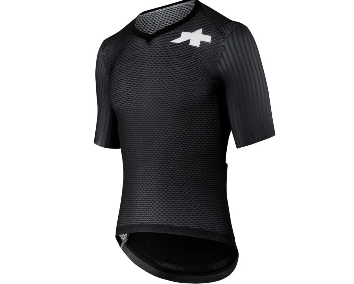 Assos EQUIPE RSR S11 Short Sleeve Jersey (Black Series) (L)