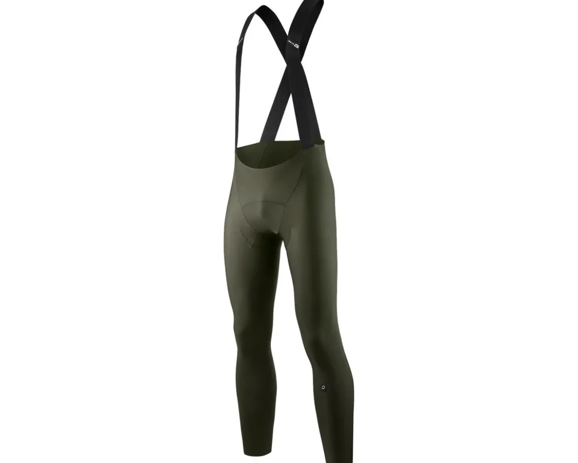 Assos Mille GT Spring Fall Bib Tight (S11) (Deep Green) (L) (w/ Chamois)