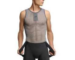 Assos Racing NS Sleeveless Skin Layer P1 Base Layer (Ice Grey) (Assos Size I)