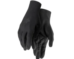 Assos Spring Fall Full Finger Gloves (P1) (Black Series) (M)