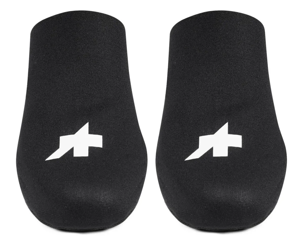 Assos Spring Fall Toe Covers (P1) (Black Series) (S) (Pair)