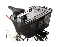 Axiom Pet Basket (Black) (Mounts For Handlebars & Rack)
