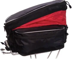 Banjo Brothers Expanding Rack Top Bag (Black) (12.7-15.2L)