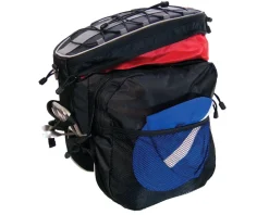 Banjo Brothers Rack Top Pannier Bag (Black) (14.7-21.3L)