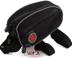 Banjo Brothers Top Tube Bag (Black) (Large) (1.1L)