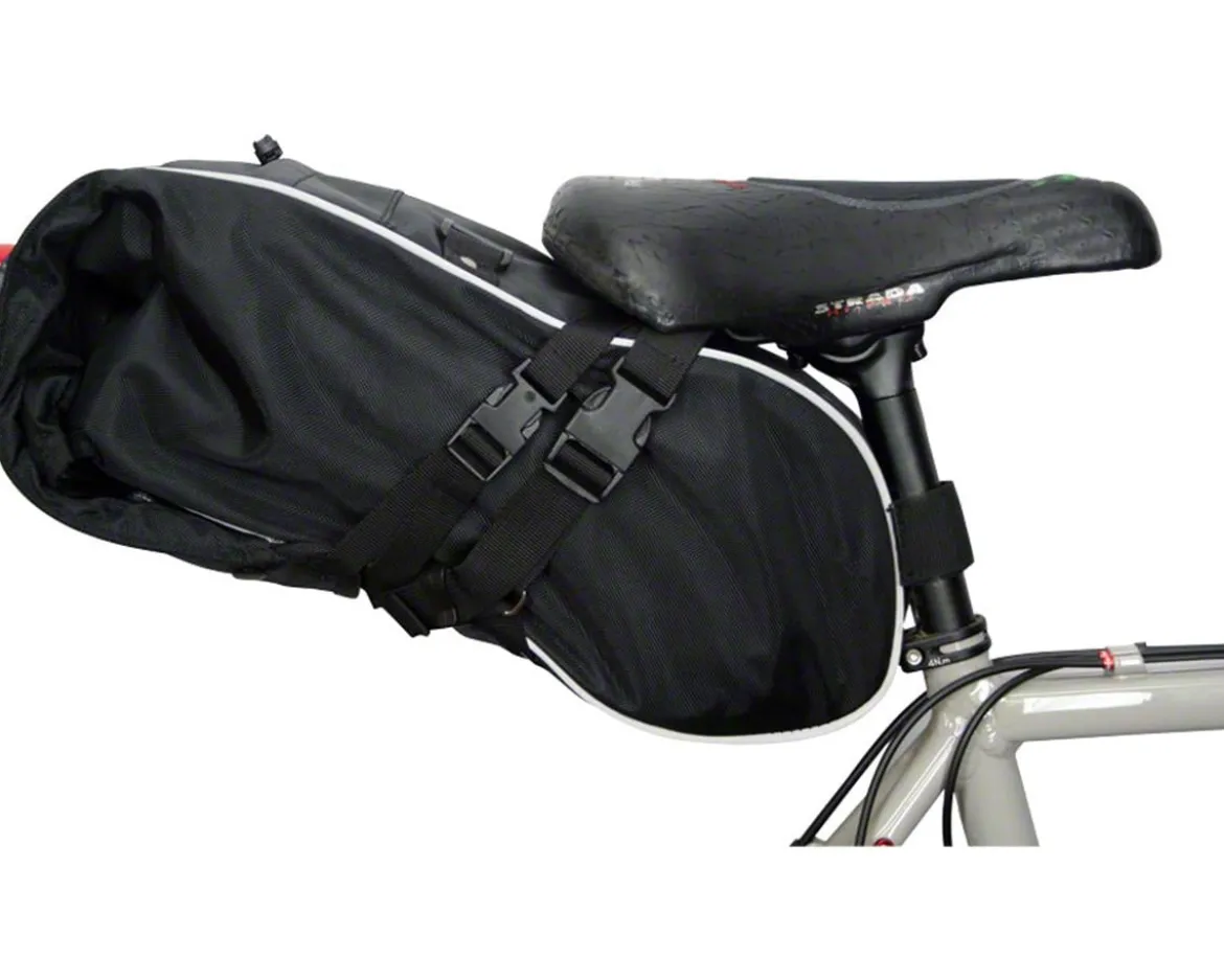 Banjo Brothers Waterproof Saddle Trunk (Black) (13L) (XL)