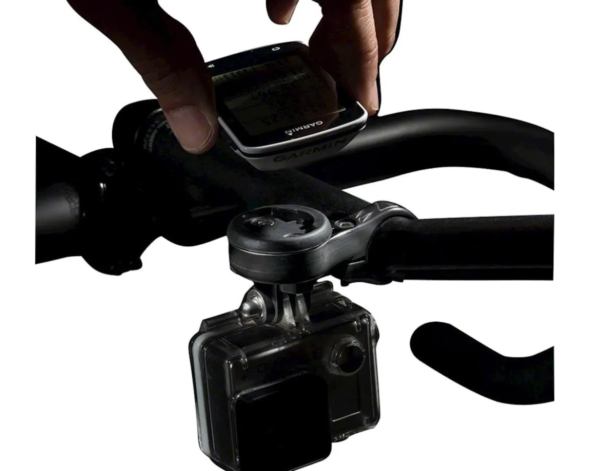 Bar Fly 4 TT Multi Device Mount System (Black) (24/22.2mm) (Time Trial/Tri) (Garmin/Wahoo/GoPro & More)