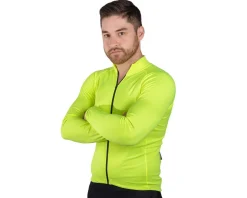 Bellwether Men's Draft Long Sleeve Jersey (Hi-Vis) (M)