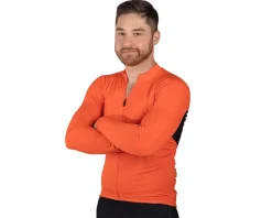 Bellwether Sol-Air UPF 40+ Long Sleeve Jersey (Orange) (M)