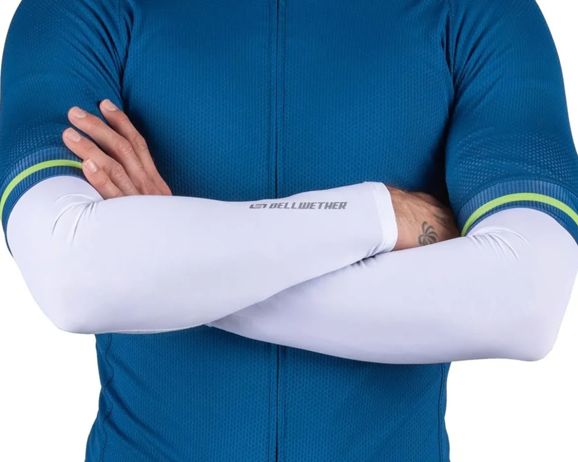 Bellwether UPF 50+ Sun Sleeves (White) (XL)
