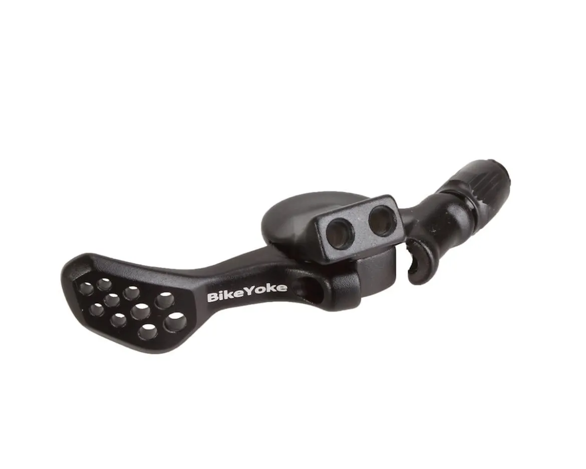 Bike Yoke Triggy 1x Dropper Post Remote (Black) (Front Feed) (Mount Sold Separately)