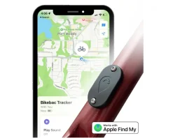 BikeBac Tracker (Black) (Apple Find My)