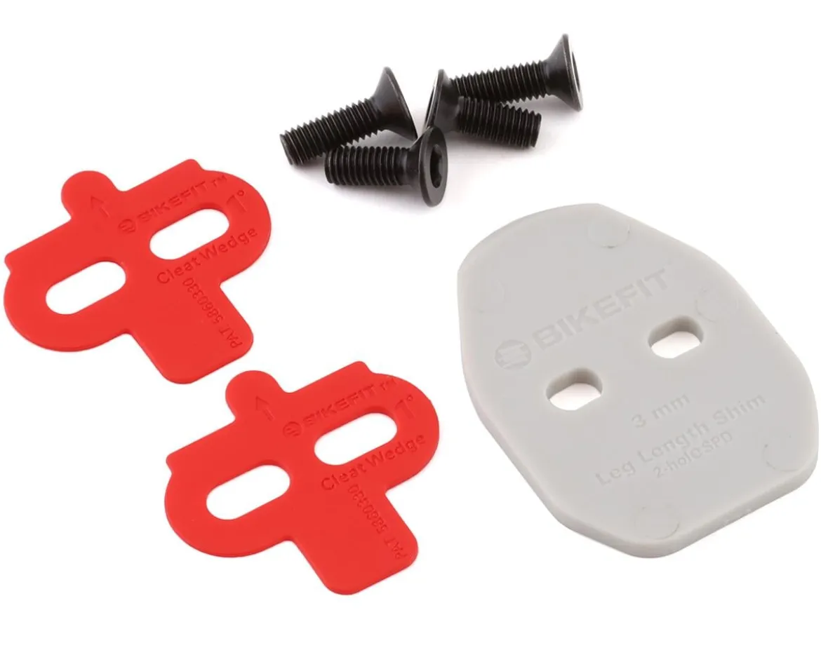 BikeFit 2-Bolt MTB/SPD Leg Length Shim (3mm) (1-Pack)