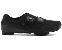 Bont Riot G Gravel/XC MTB Shoes (Black) (Wide Fit/Asian Fit) (Bont 44) (Wide)