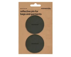 Bookman Reflective Pins (Black) (Pair)
