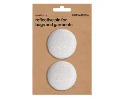 Bookman Reflective Pins (Silver) (Pair)