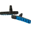 Box Three V-Brake Pads (Blue) (1 Pair) (Threaded)