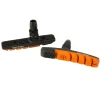 Box Three V-Brake Pads (Orange) (1 Pair) (Threaded)