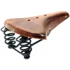 Brooks B67 Pre-Aged Men's Saddle (Tan) (Black Steel Rails) (210mm)