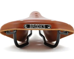 Brooks B17 Saddle (Honey) (Black Steel Rails) (170mm)