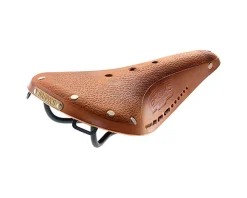 Brooks B17 Softened Saddle (Tan) (Black Steel Rails) (170mm)
