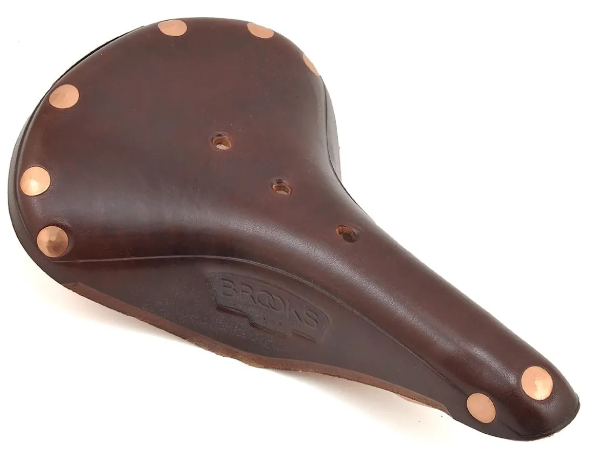 Brooks B17 Special Leather Saddle (Antique Brown) (Copper Steel Rails) (175mm)