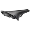 Brooks C17 Cambium Carved Saddle (Black) (Steel Rails) (164mm)