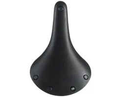 Brooks C19 Cambium Saddle (Black) (Steel Rails) (184mm)