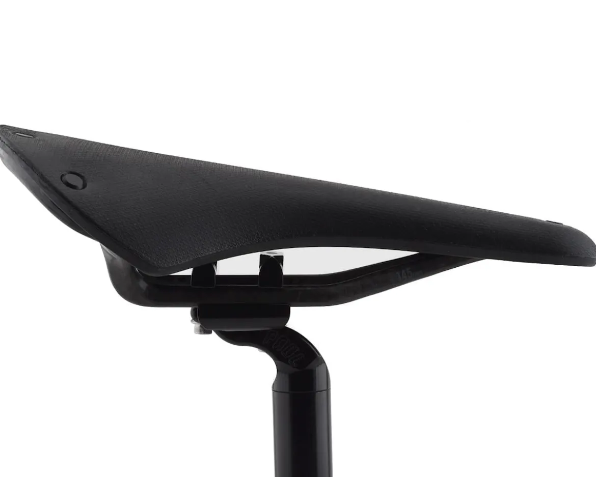 Brooks C13 Cambium Saddle (Black) (Carbon Rails) (145mm)