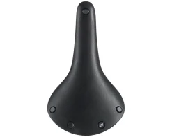 Brooks C17 Cambium Saddle (Black) (Steel Rails) (164mm)