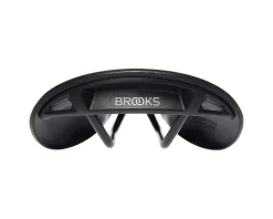 Brooks C17 Cambium Saddle (Black) (Steel Rails) (164mm)