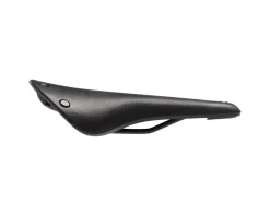 Brooks C17 Cambium Saddle (Black) (Steel Rails) (164mm)