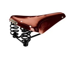 Brooks Flyer Men's Leather Saddle (Honey) (Steel Rails) (170mm)