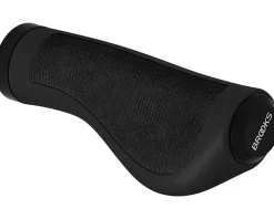 Brooks Ergonomic Rubber Grip (Black) (130mm Length)