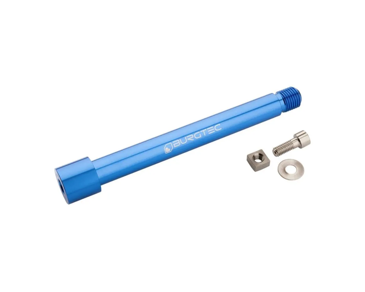 Burgtec Fox Fork 2021+ Axle (Deep Blue) (15 x 110mm) (Fox 36/38)