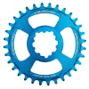 Burgtec GXP Boost 3mm Thick Thin Chainring (Deep Blue) (30T)