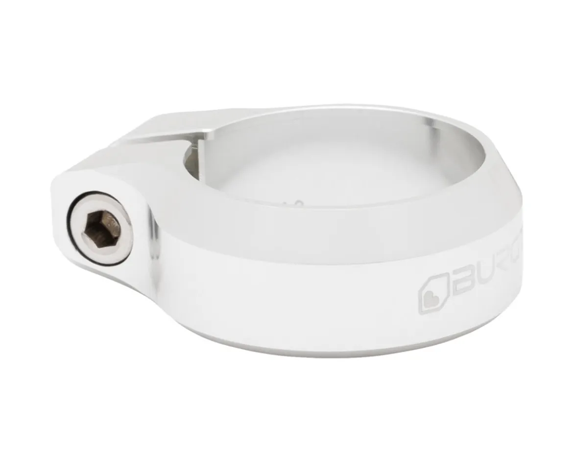 Burgtec Seat Clamp (Rhodium Silver) (34.9mm)